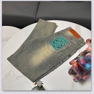 Loewe Anagram Embroidered Vintage Wash Slim Jeans